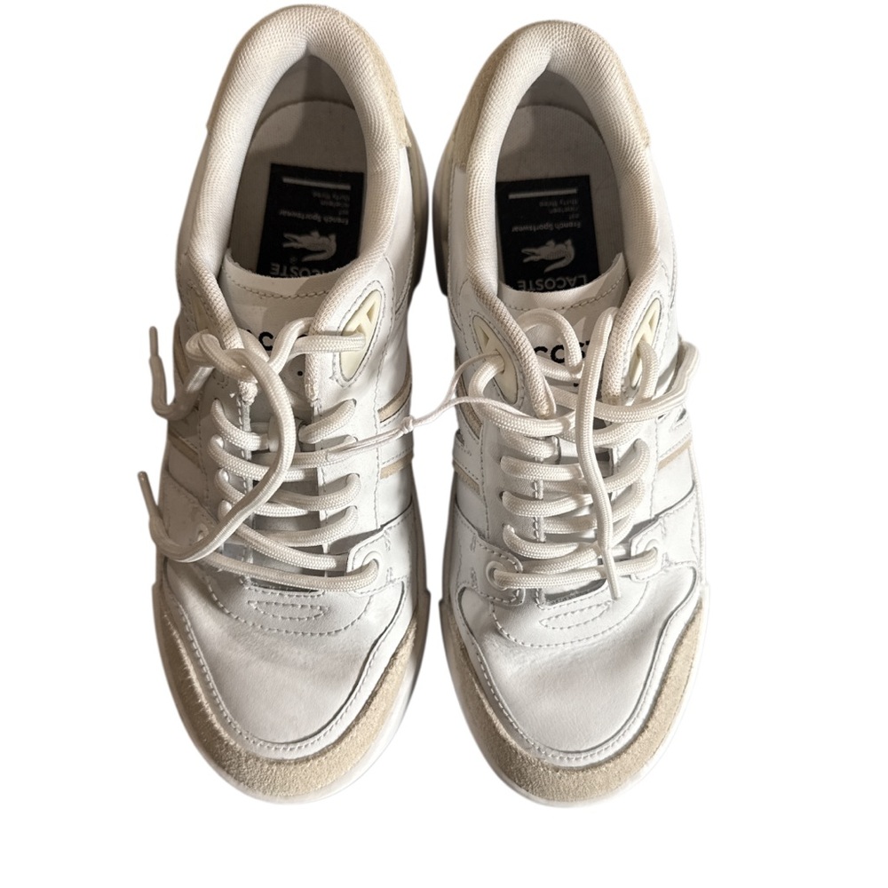 Lacoste Classic White Leather Sneakers
